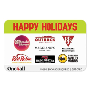 Happy Holidays Dining eGift Card